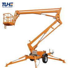 10m 12m 16m 18m Spider Lift Articulated Telescopic Cherry Picker Towable Boom Lift